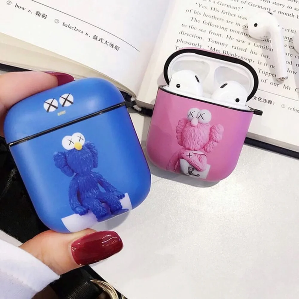Kaws Sesame Street Airpods Case Compatible…
